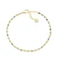 Bracciale Joy Dorato in Lega Amen Zirconi Blu Degradé Donna Amen