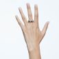 ANELLO COCKTAIL NERO M52 DONNA SWAROVSKI ORTYX ANELLO COCKTAIL NERO M52 DONNA SWAROVSKI ORTYX