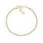 Bracciale Joy Dorato in Lega Amen Zirconi Rosa Donna Amen