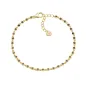Bracciale Joy Dorato in Lega Amen Zirconi Marroni Donna Amen Bracciale Joy Dorato in Lega Amen Zirconi Marroni Donna Amen