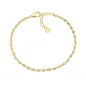 Bracciale Joy Dorato in Lega Amen Zirconi Bianchi Donna Amen Bracciale Joy Dorato in Lega Amen Zirconi Bianchi Donna Amen