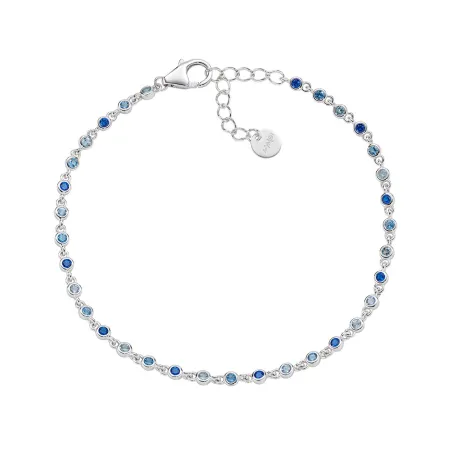 Bracciale Joy in Lega Amen Zirconi Degradé Blu Donna Amen