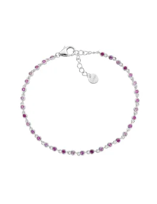 Bracciale Joy in Lega Amen Zirconi Degradé Rosa Donna Amen