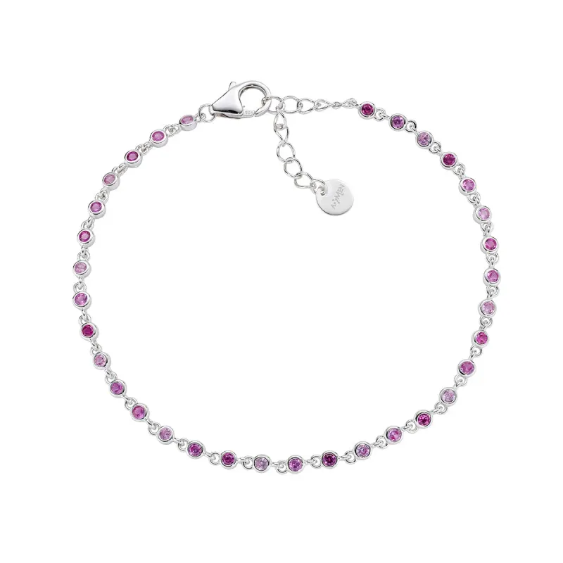 Bracciale Joy in Lega Amen Zirconi Degradé Rosa Donna Amen Bracciale Joy in Lega Amen Zirconi Degradé Rosa Donna Amen