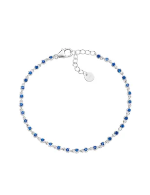 Bracciale Joy in Lega Amen Zirconi Blu Donna Amen