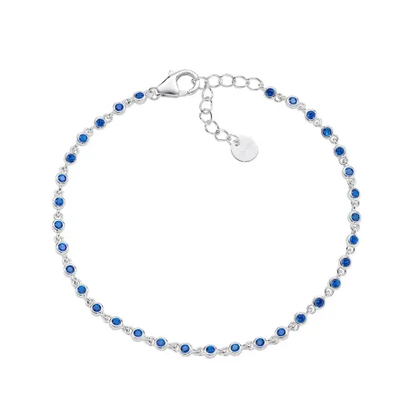 Bracciale Joy in Lega Amen Zirconi Blu Donna Amen