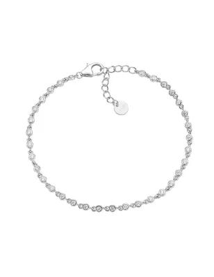 Bracciale Joy in Lega Amen Zirconi Bianchi Donna Amen
