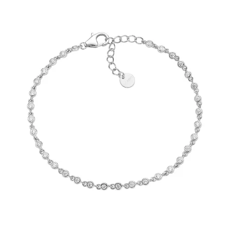 Bracciale Joy in Lega Amen Zirconi Bianchi Donna Amen