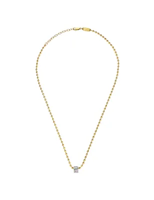 Collana Tetra Ball Chain Bicolore TJ4116 Uomo Breil