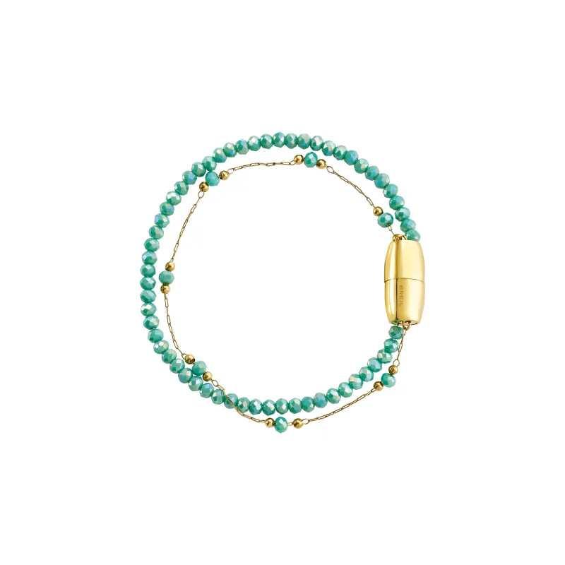 Collana Magnetica System Cristalli Turchese TJ4150 Donna Breil Collana Magnetica System Cristalli Turchese TJ4150 Donna Breil