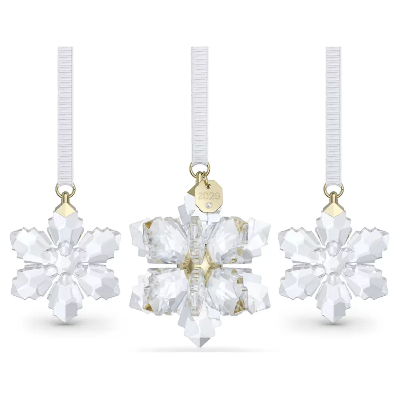 Annual Edition Set Decorazioni 3D 2026 Bianco Swarovski Annual Edition Set Decorazioni 3D 2026 Bianco Swarovski