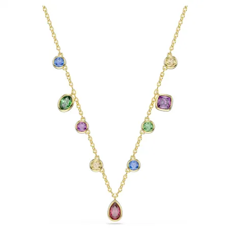 Collana Imber, Multicolore, Finitura Oro 18K Donna Swarovski