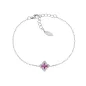 Bracciale Portofino in Argento con Zirconi Rubino Donna Amen Bracciale Portofino in Argento con Zirconi Rubino Donna Amen