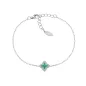 Bracciale Portofino in Argento con Zirconi Verdi Donna Amen Bracciale Portofino in Argento con Zirconi Verdi Donna Amen