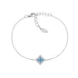 Bracciale Portofino in Argento con Zirconi London Blue Donna Amen