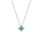 Collana Portofino in Argento con Zirconi Verdi Donna Amen Collana Portofino in Argento con Zirconi Verdi Donna Amen