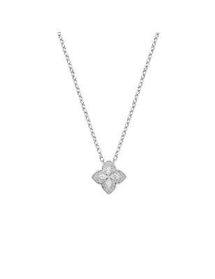 Collana Portofino in Argento con Zirconi Bianchi Donna Amen