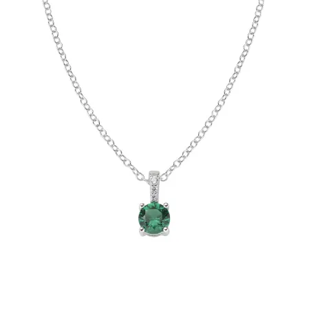 Collana Punto Luce Verde Donna Amen