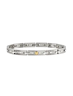 Bracciale Duetto Acciaio e Oro TJ4179 Uomo Breil