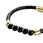Bracciale Indiana Agata Nera TJ4139 Uomo Breil