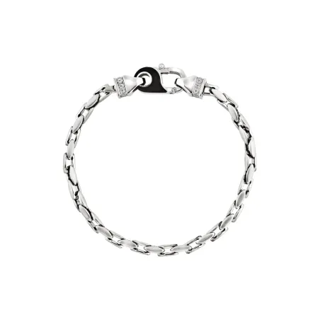 Bracciale Infinite Star Chiusura Nera TJ4245 Uomo Breil