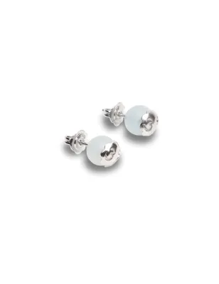 Orecchini Sphere Acquamarina Argento EHST8-255 Donna Tamashii