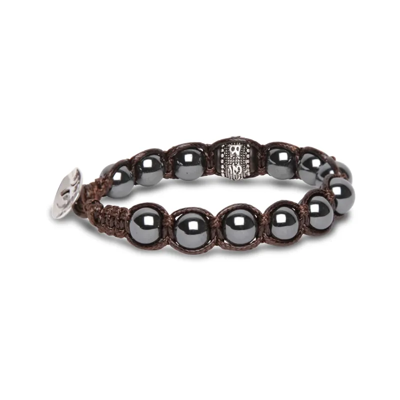 Bracciale Ruota della Preghiera Ematite BHS1100-22 Tamashii Bracciale Ruota della Preghiera Ematite BHS1100-22 Tamashii