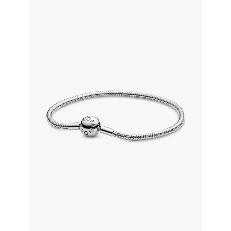 Bracciale Moments con Chiusura a Sfera cm.19 Donna Pandora Bracciale Moments con Chiusura a Sfera cm.19 Donna Pandora
