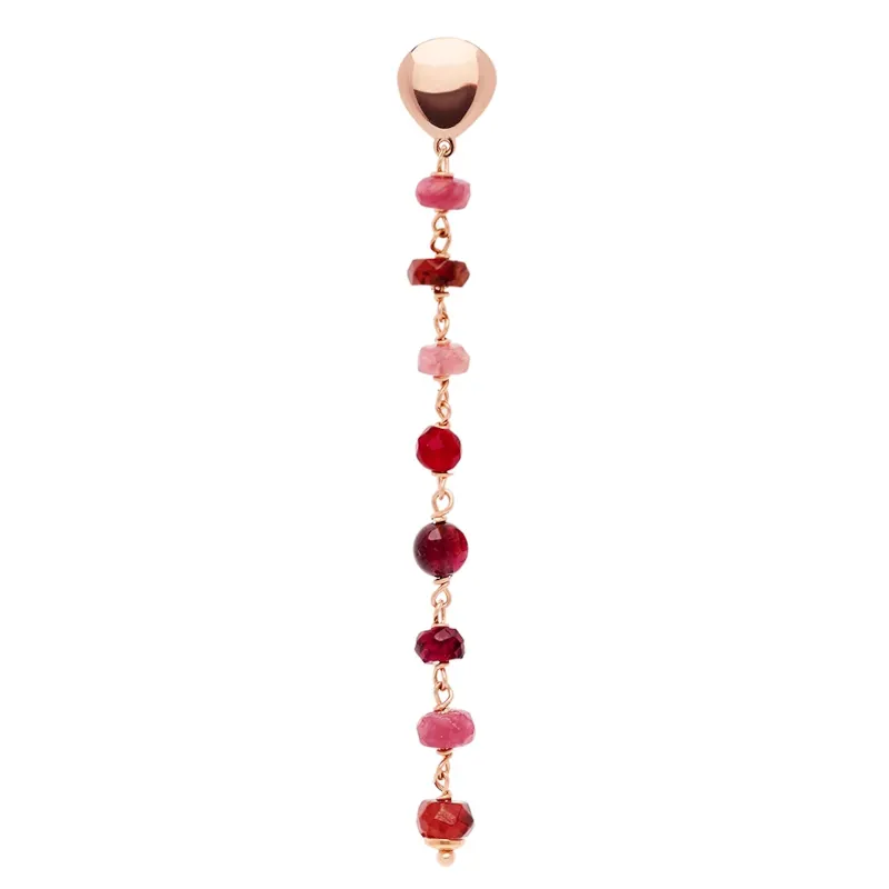 Monorecchino Semino Bacche Donna Rossoprezioso Monorecchino Semino Bacche Donna Rossoprezioso