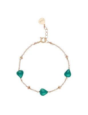 Bracciale Semino Garden Tourmaline Verde Donna Rossoprezioso