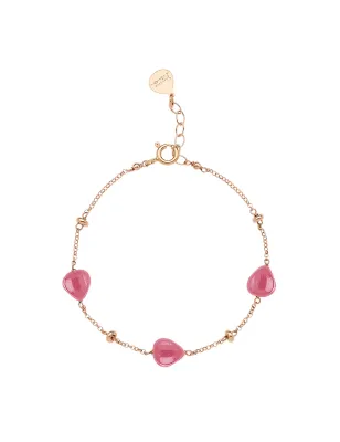 Bracciale Semino Garden Rosa Aurora Donna Rossoprezioso