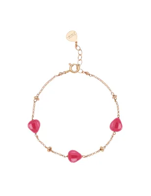 Bracciale Semino Garden Peonia Donna Rossoprezioso