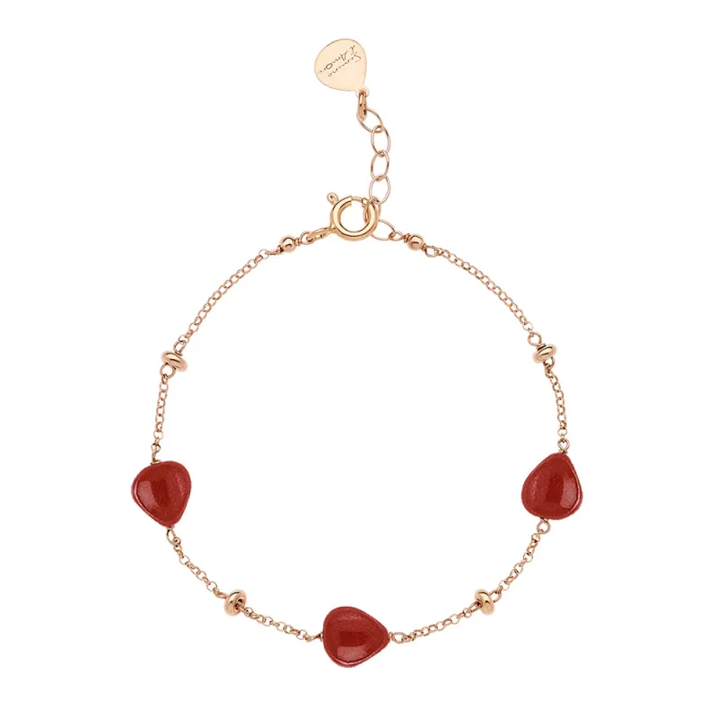 Bracciale Semino Garden Melograno Donna Rossoprezioso