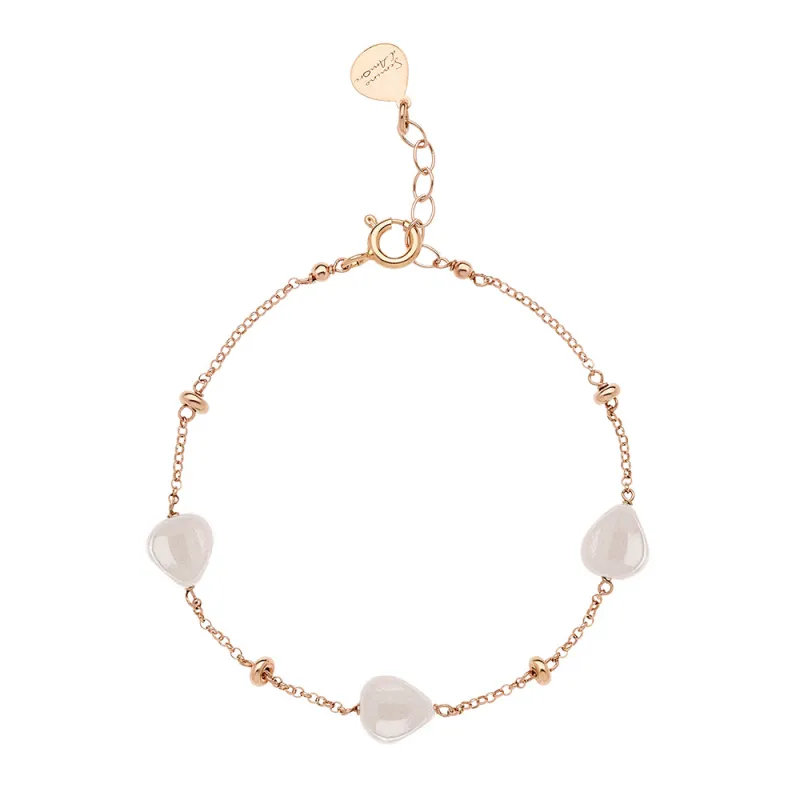 Bracciale Semino Garden Cotton White Donna Rossoprezioso Bracciale Semino Garden Cotton White Donna Rossoprezioso