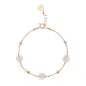 Bracciale Semino Garden Cotton White Donna Rossoprezioso Bracciale Semino Garden Cotton White Donna Rossoprezioso