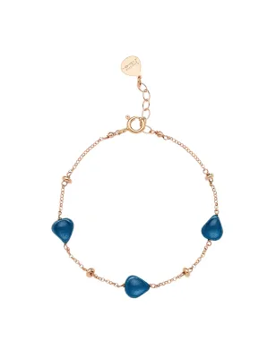 Bracciale Semino Garden Blue London Donna Rossoprezioso