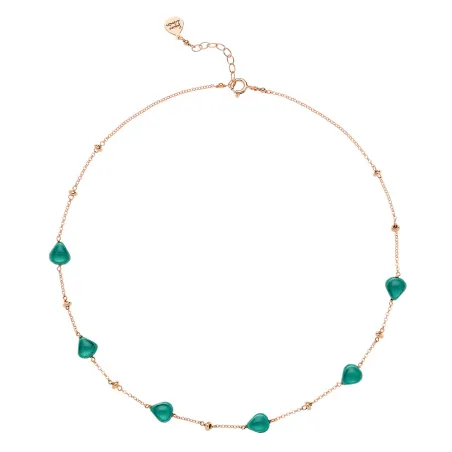 Girocollo Semino Garden Tourmaline Verde Donna Rossoprezioso