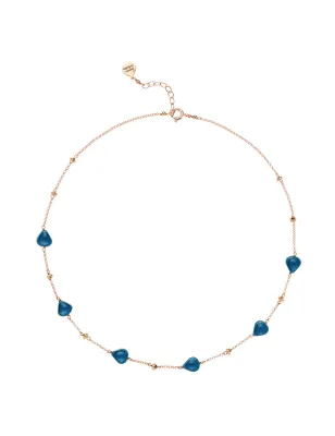 Girocollo Semino Garden Blue London Donna Rossoprezioso