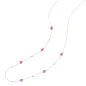 Collana Semino Garden Rosa Aurora Donna Rossoprezioso Collana Semino Garden Rosa Aurora Donna Rossoprezioso