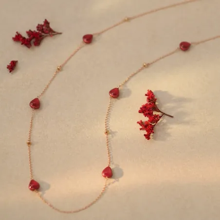 Collana Semino Garden Melograno Donna Rossoprezioso