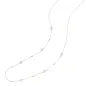 Collana Semino Garden Cotton White Donna Rossoprezioso Collana Semino Garden Cotton White Donna Rossoprezioso