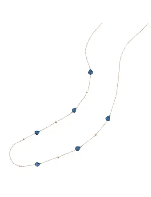 Collana Semino Garden Blue London Donna Rossoprezioso