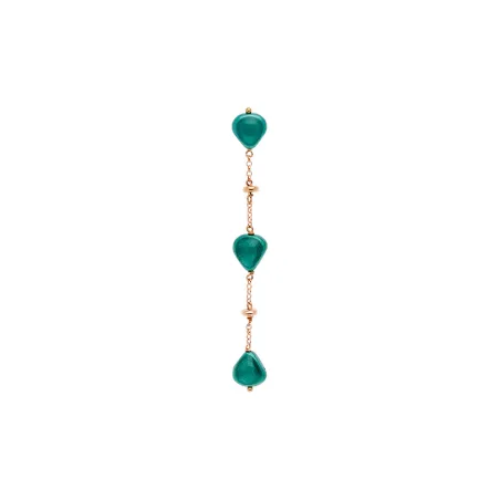 Monorecchino Semino Garden Tourmaline Verde Donna Rossoprezioso