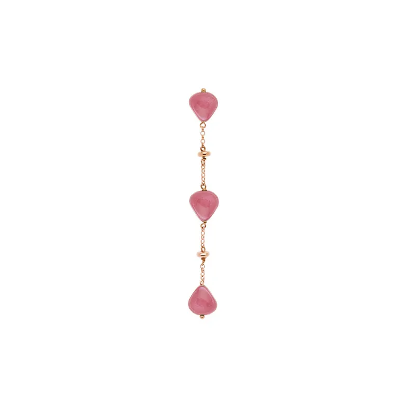 Monorecchino Semino Garden Rosa Aurora Donna Rossoprezioso Monorecchino Semino Garden Rosa Aurora Donna Rossoprezioso