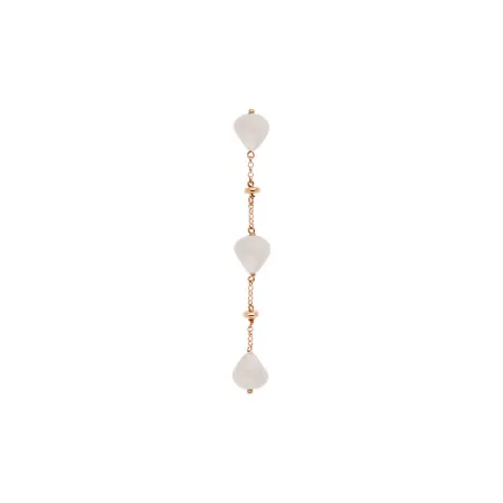Monorecchino Semino Garden Cotton White Donna Rossoprezioso
