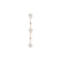 Monorecchino Semino Garden Cotton White Donna Rossoprezioso Monorecchino Semino Garden Cotton White Donna Rossoprezioso