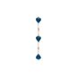 Monorecchino Semino Garden Blue London Donna Rossoprezioso