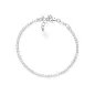 Bracciale Tennis in Acciaio con Zirconi Bianchi Donna Amen Bracciale Tennis in Acciaio con Zirconi Bianchi Donna Amen