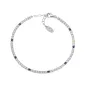 Bracciale Tennis con Zirconi Blu e Bianchi Amen