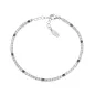 Bracciale Tennis con Zirconi Neri e Bianchi Amen